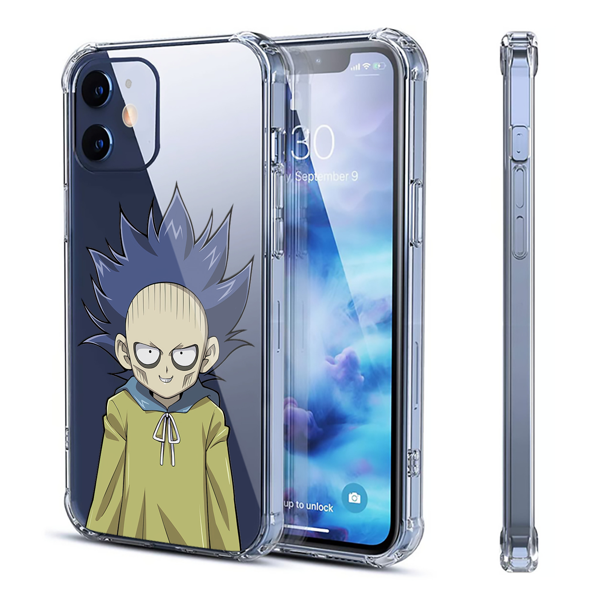 （画像用） 遊☆戯☆王 Yu-Gi-Oh! 【iPhone 12シリーズ対応】透明スマホケース（クリアソフトケース）